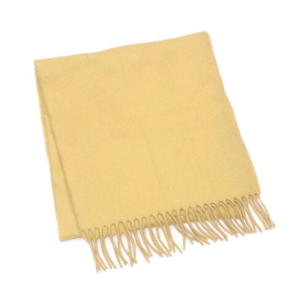 Dior Monsieur Muffler Fringe Wool 100% Authentic - Picture 1 of 1